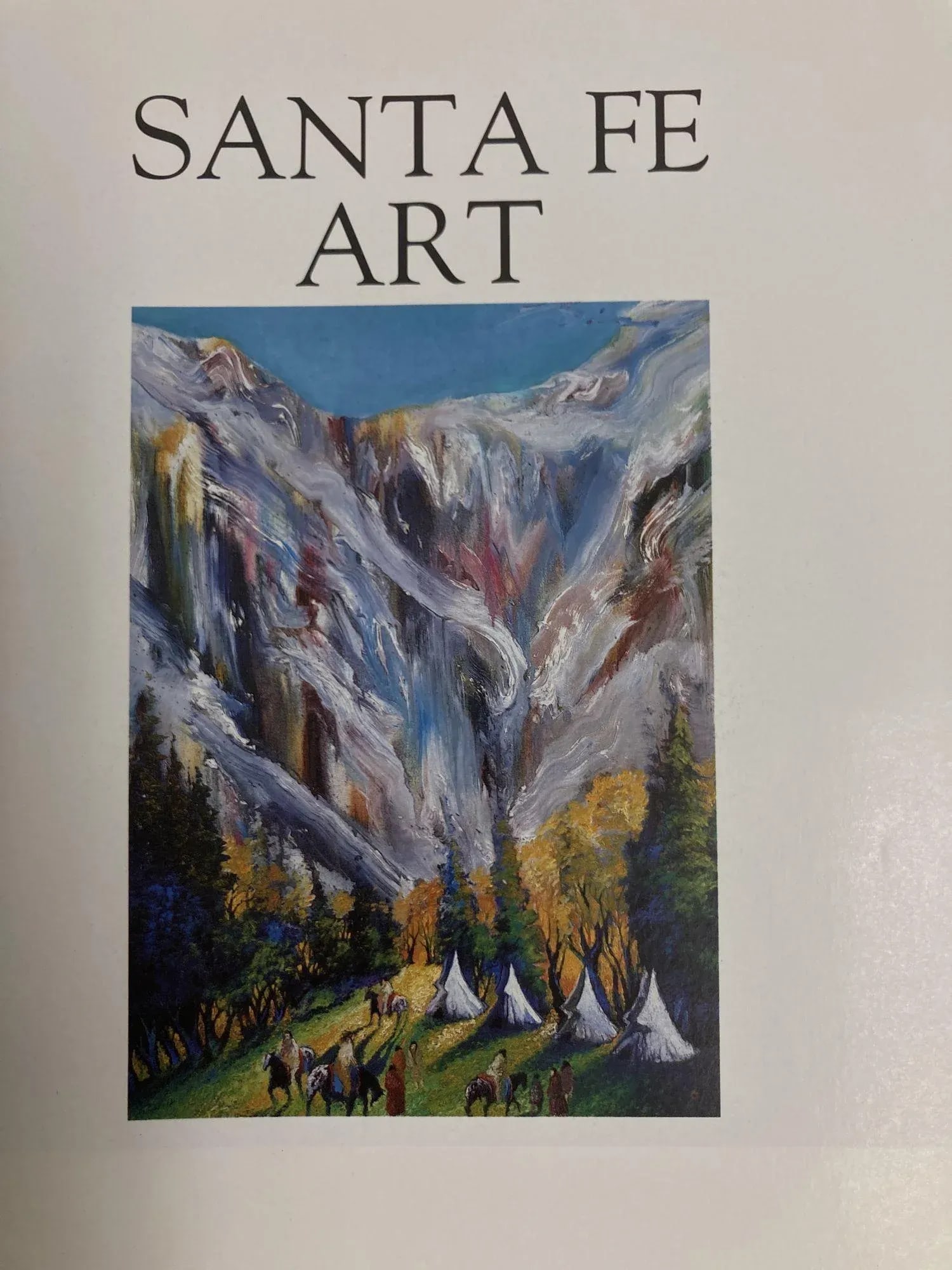 Santa Fe Art. Ellis, Simone. Published by Crescent Books., New York., 1993 Large Hardcover Art Book - 6