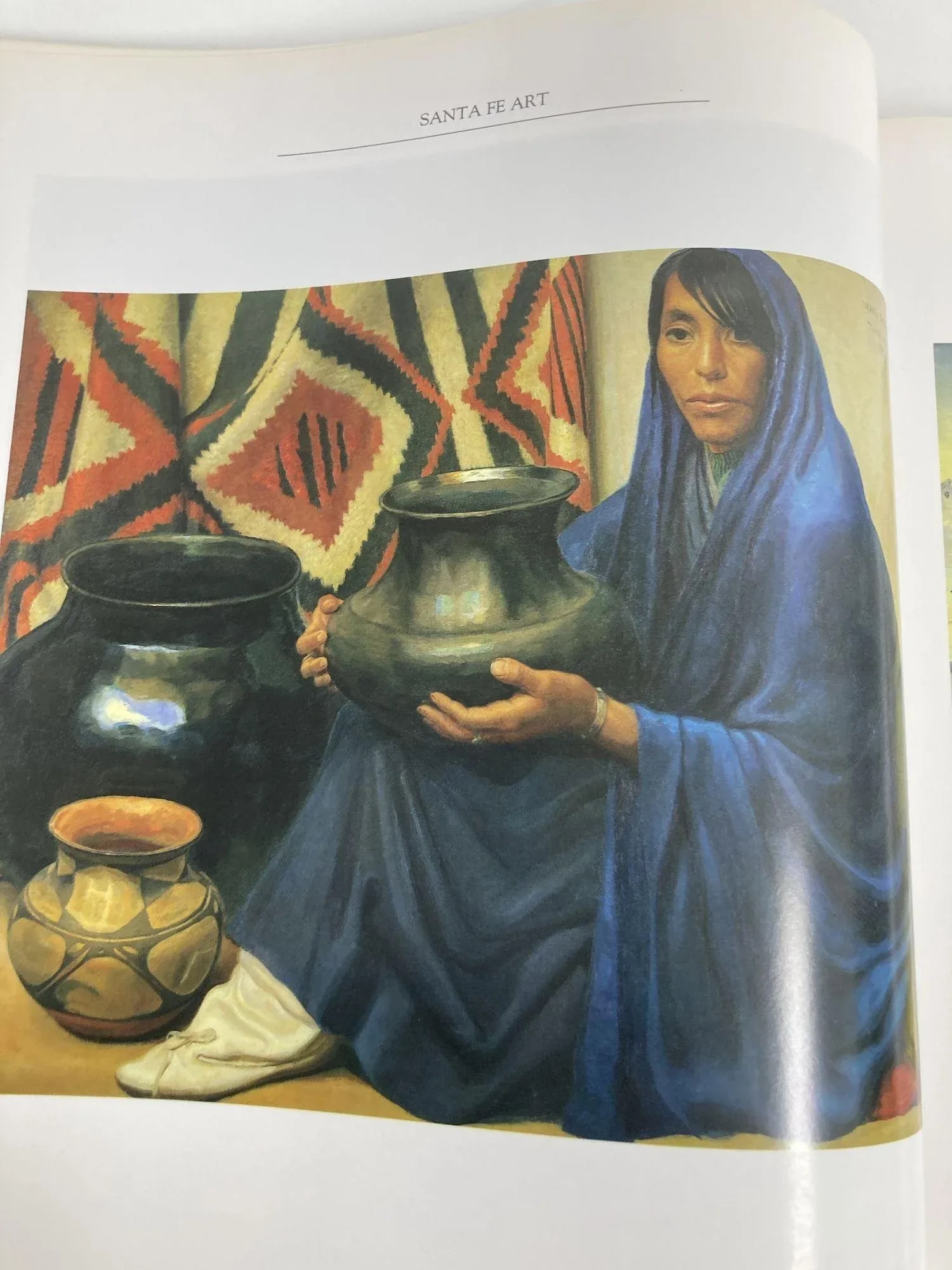 Santa Fe Art. Ellis, Simone. Published by Crescent Books., New York., 1993 Large Hardcover Art Book - 9