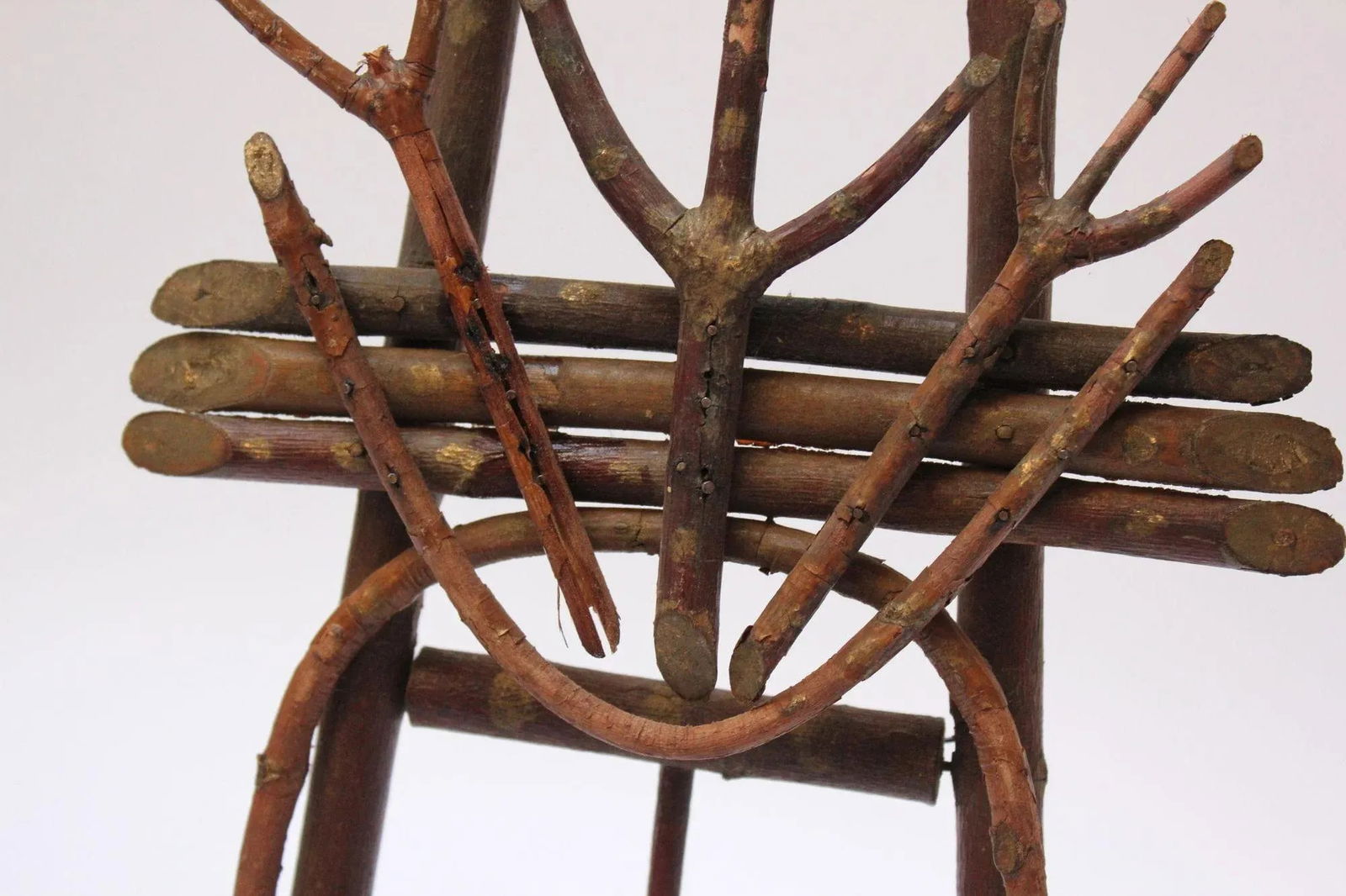 Folk Art Tree Branch Tabletop Easel - 7