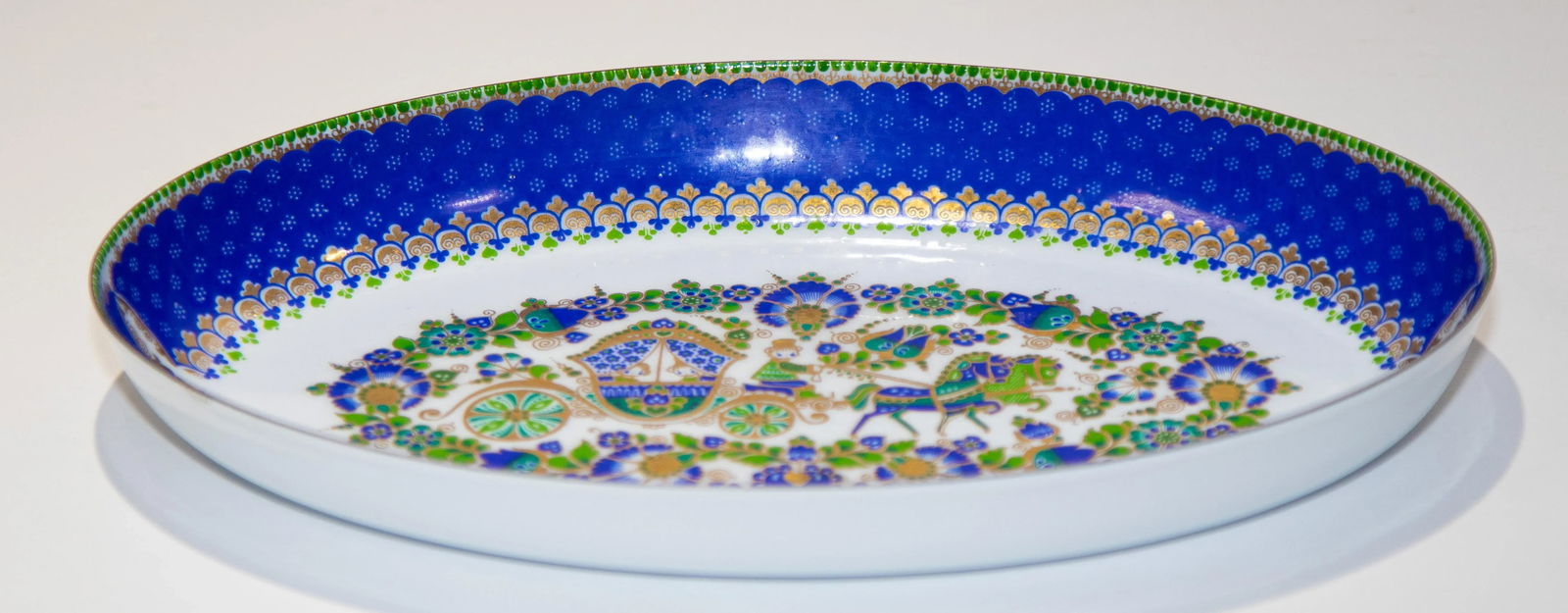 Vintage Steinbock Austrian Enameled Oval Dish - 5