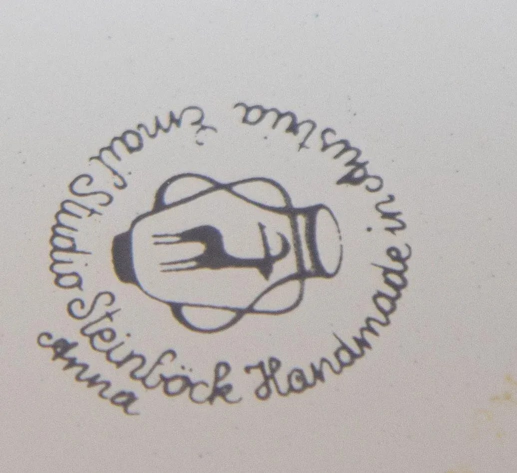 Vintage Steinbock Austrian Enameled Oval Dish - 7