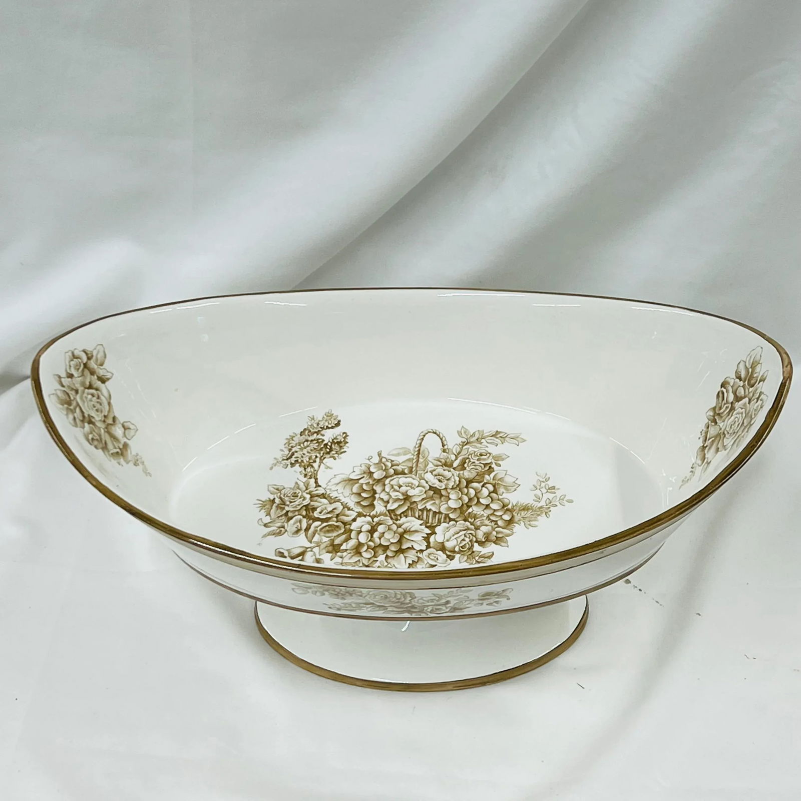 Vintage Global Views Italian Oval Center Bowl - 2