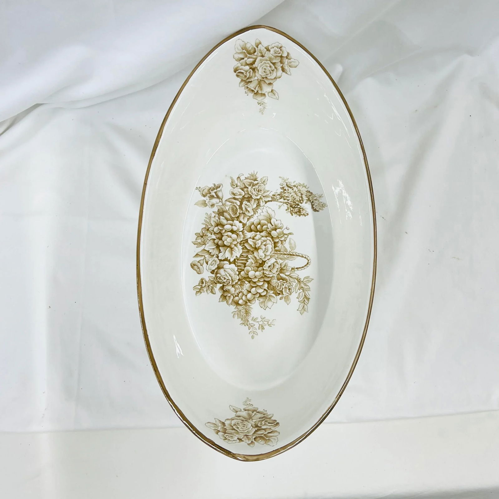 Vintage Global Views Italian Oval Center Bowl - 7