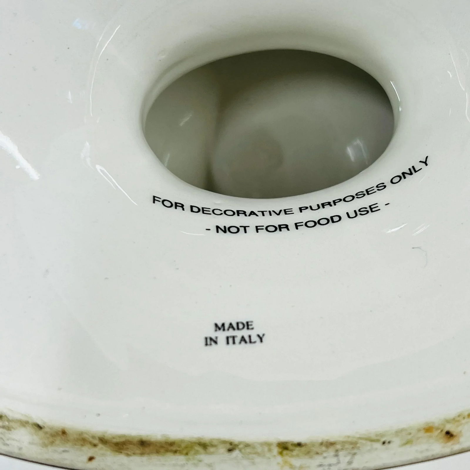 Vintage Global Views Italian Oval Center Bowl - 8