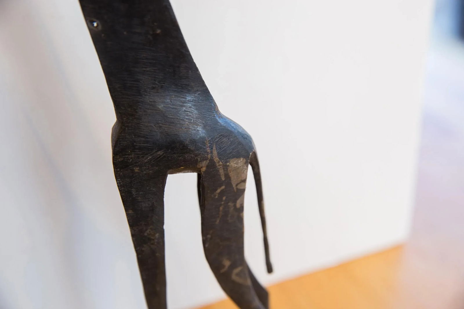 Vintage African Giraffe With Dark Patina - 5