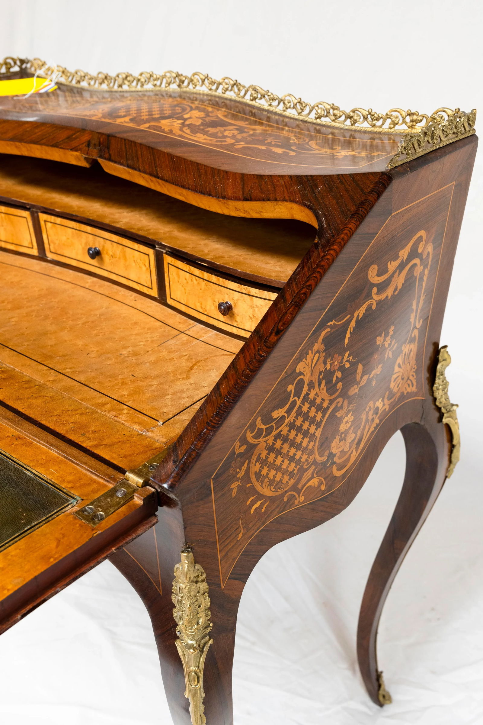 18th Century Louis XV Period Marquetry Desk - 6