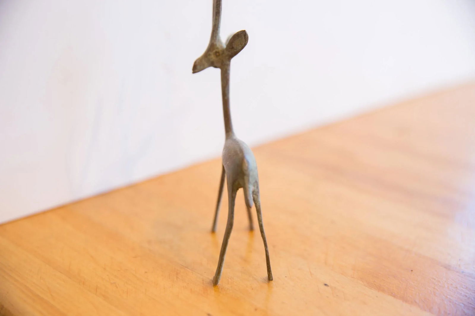 Vintage African Left Facing Oxidized Gazelle - 3