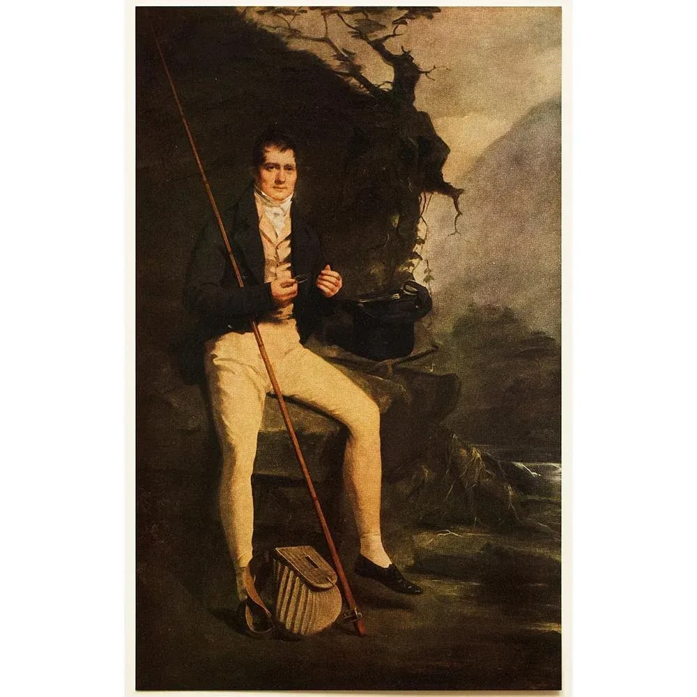 1956 After Henry Raeburn "Lieutenant-Colonel Bryce Mid-Century Modernurdo", Vintage Full-Color Print - 8