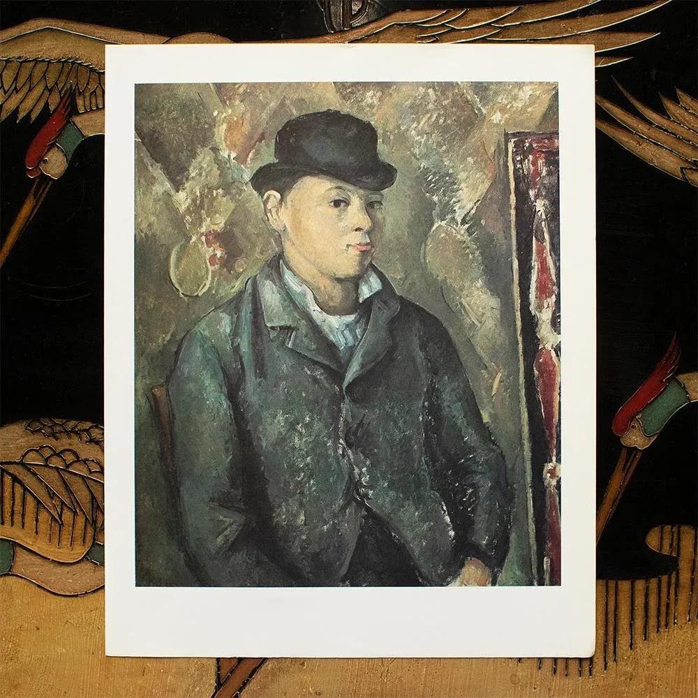 1977 After Paul Cezanne "The Artist's Son, Paul", Large Full Color Print - 3