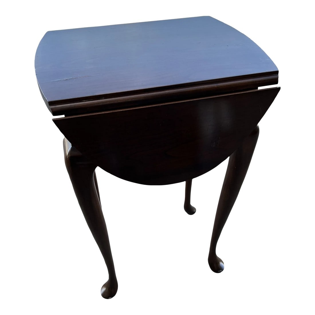 1980s Harden Furniture Drop Leaf End Table (1 of 9)