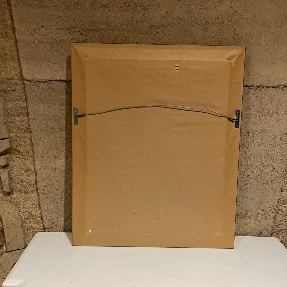 1960s Oil Painting Young Mother and Child Signed Art - 5