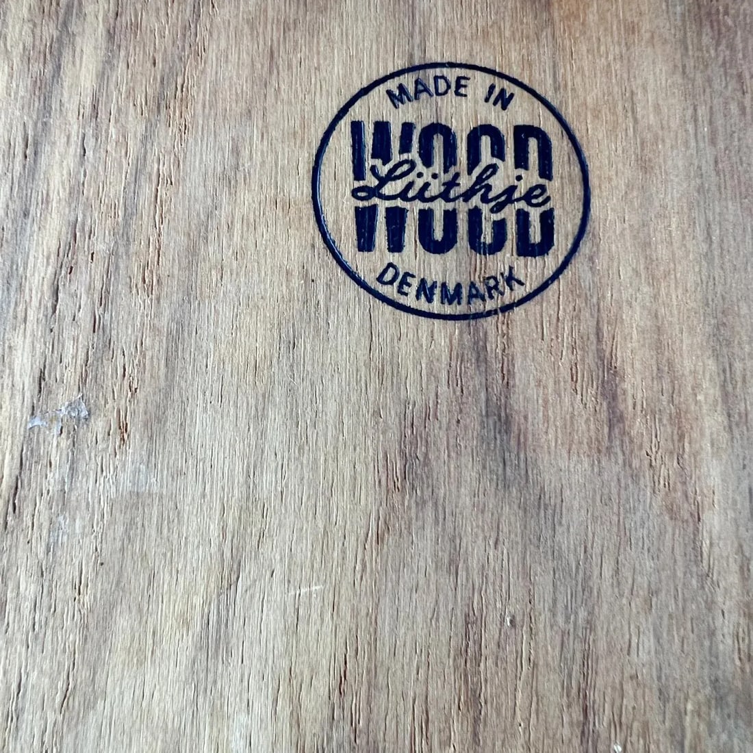 1960s Denmark Serving Snack Tray Set Teak & Glass LÃ¼thje Wood Denmark 1 - 11