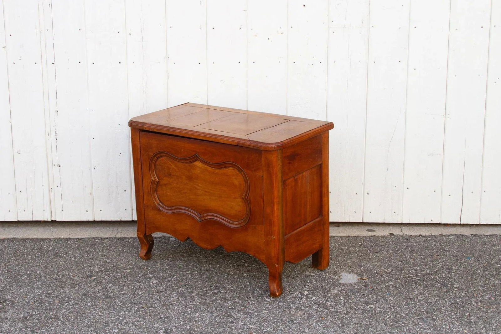 19th Century French Fruitwood Chest - 8