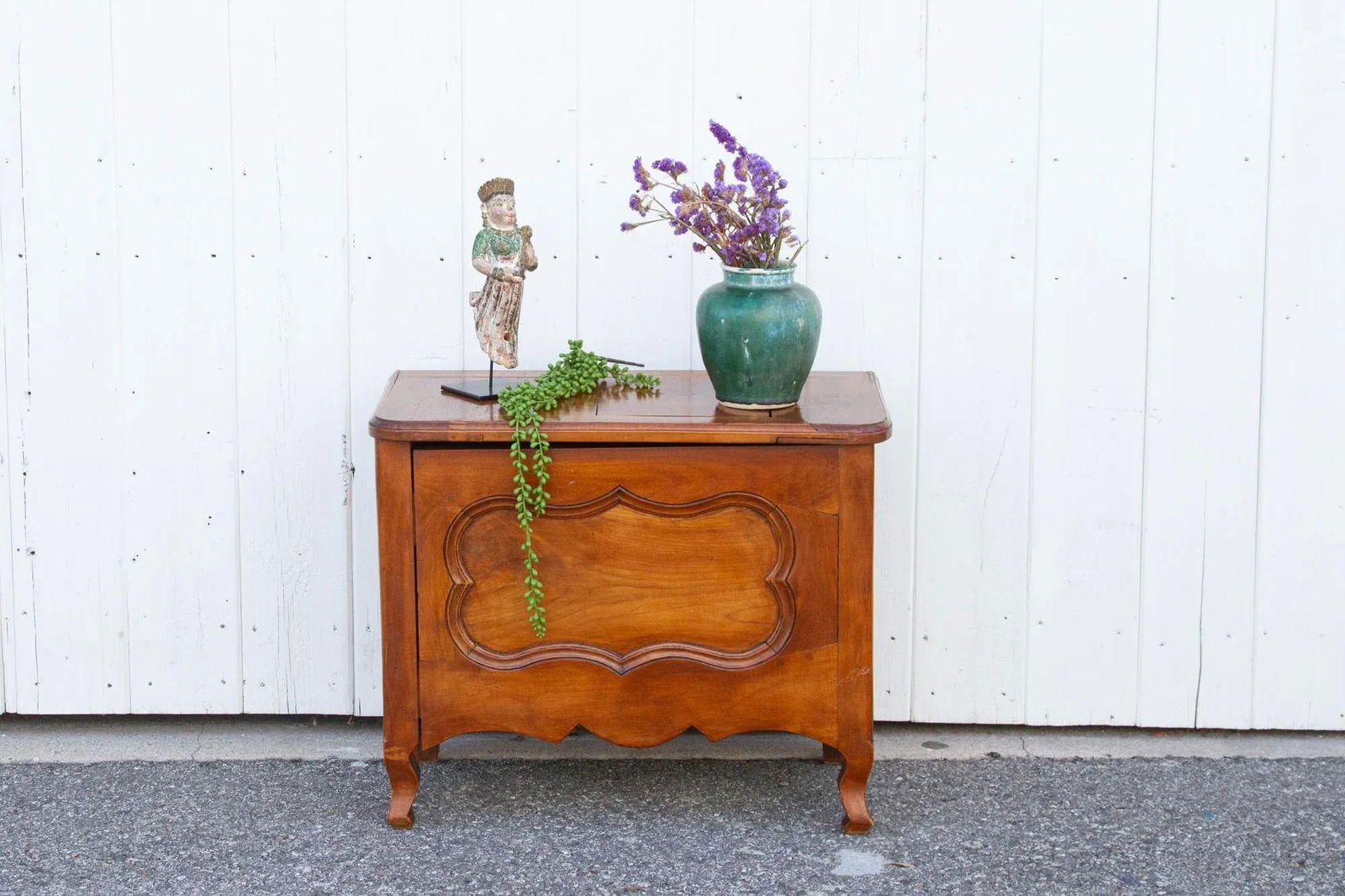 19th Century French Fruitwood Chest - 9