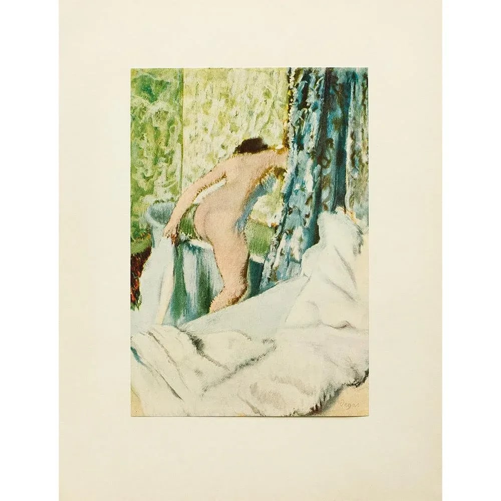 1950s After Edgar Degas "The Morning Bath", First Edition Full-Color Vintage Print - 2