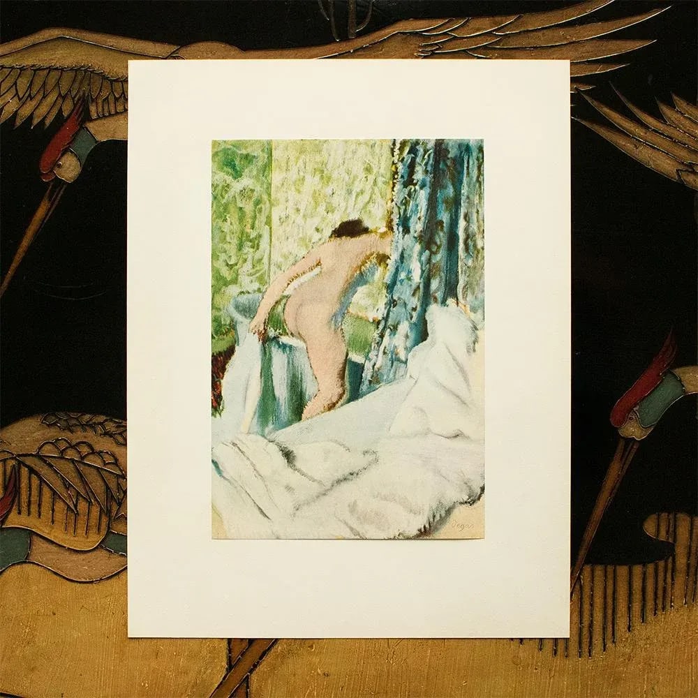 1950s After Edgar Degas "The Morning Bath", First Edition Full-Color Vintage Print - 3