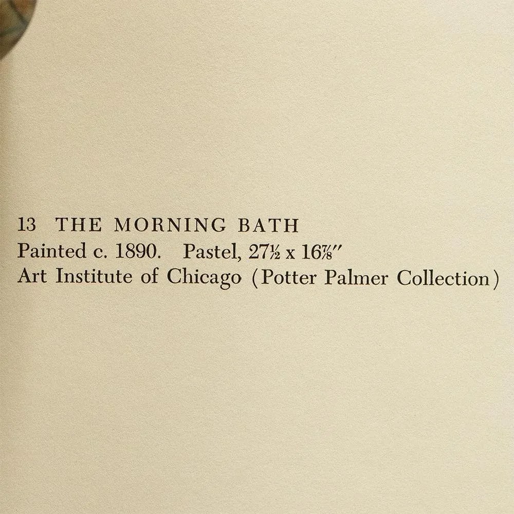 1950s After Edgar Degas "The Morning Bath", First Edition Full-Color Vintage Print - 5