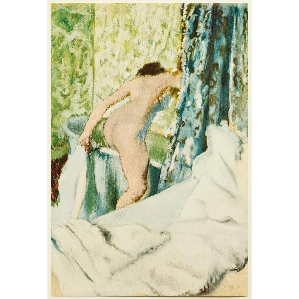 1950s After Edgar Degas "The Morning Bath", First Edition Full-Color Vintage Print - 8
