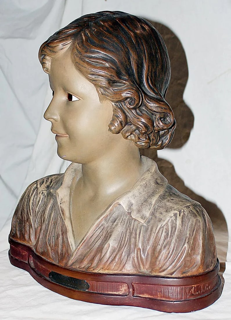 Antique French Terracotta Bust - 10