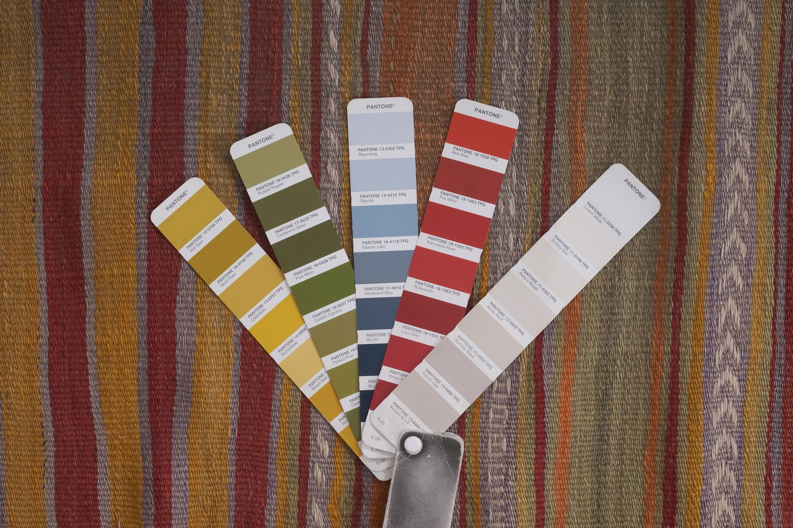 1960s Turkish Striped Kilim Runner Rug 2'2'' X 17'2'' - 12