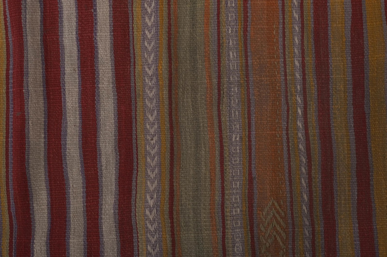 1960s Turkish Striped Kilim Runner Rug 2'2'' X 17'2'' - 6