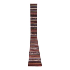 Vintage Extra Long Turkish Kilim Runner 2' X 25'4''