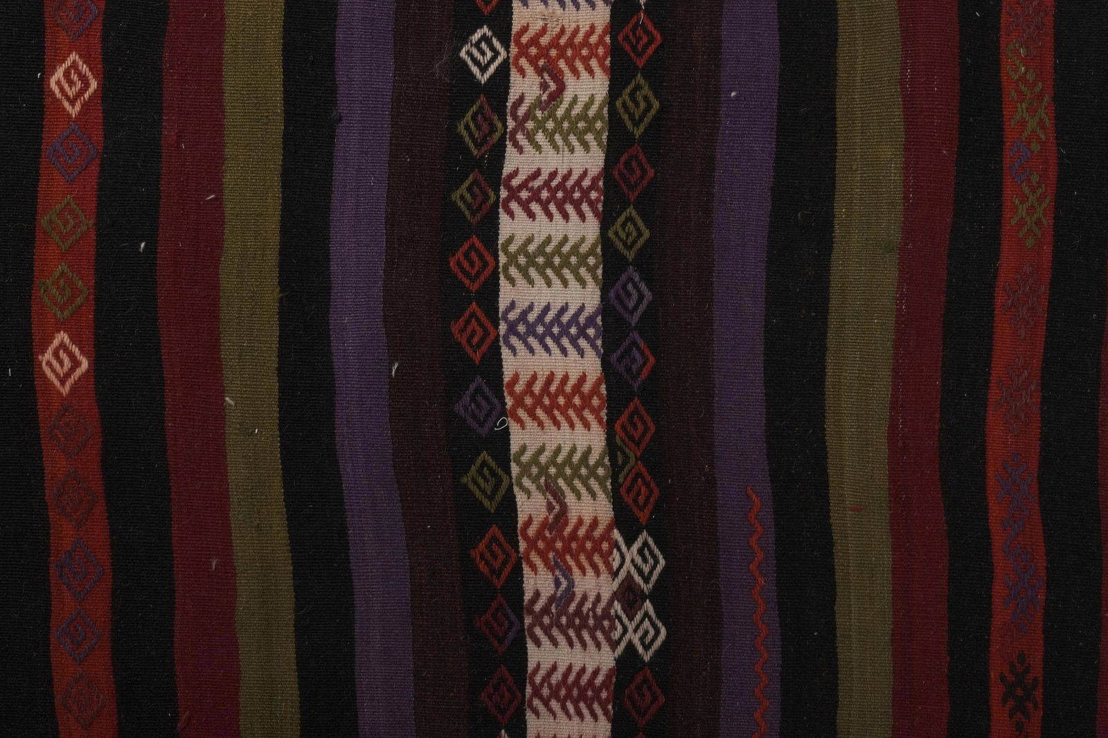 Vintage Extra Long Turkish Kilim Runner 2' X 25'4'' - 8