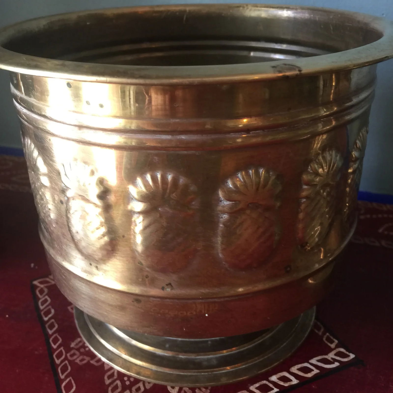 Brass Pineapple Trio of Planter and Candleholders - Set of 3 - 5