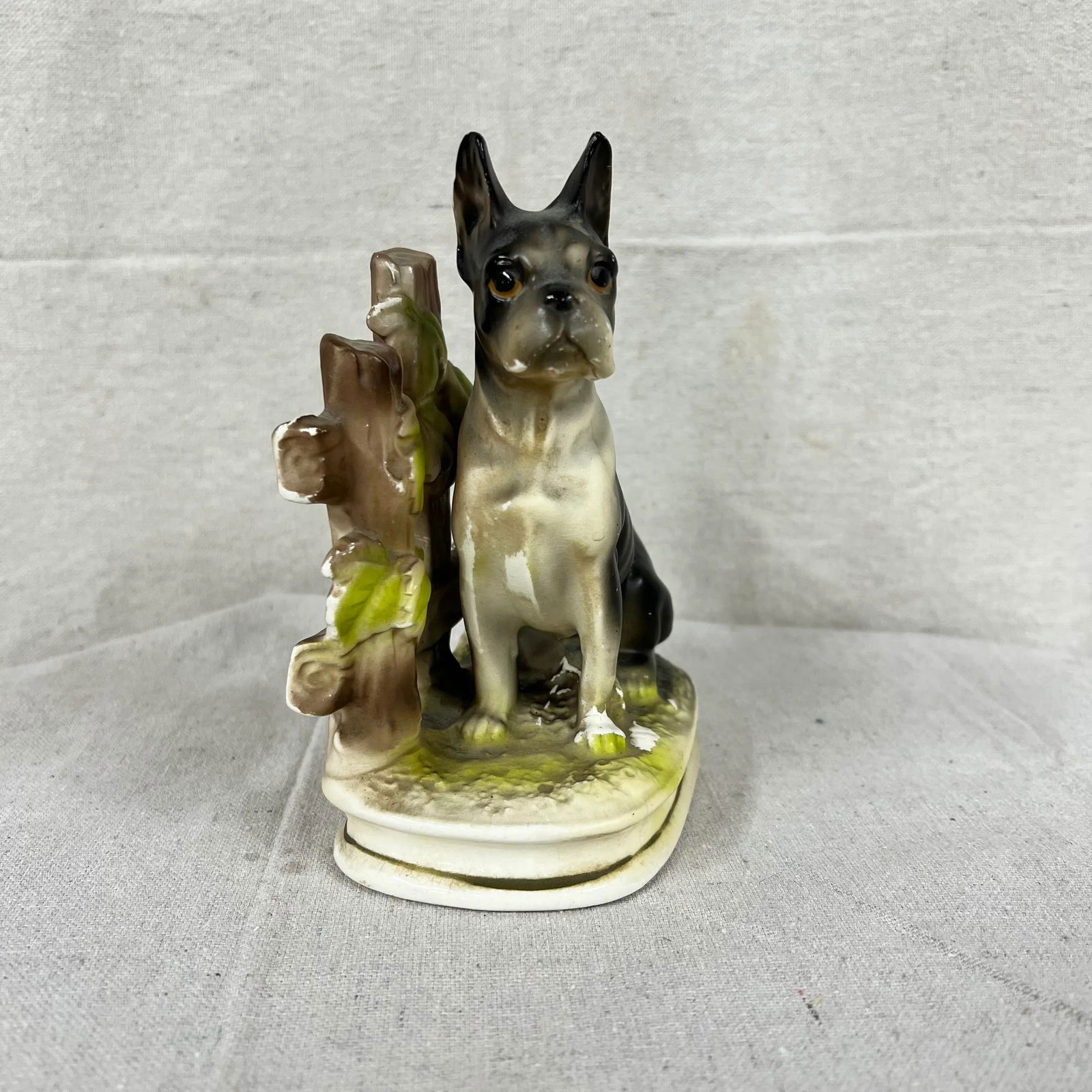 Mid Century Boxer / Bulldog Figurine - 2