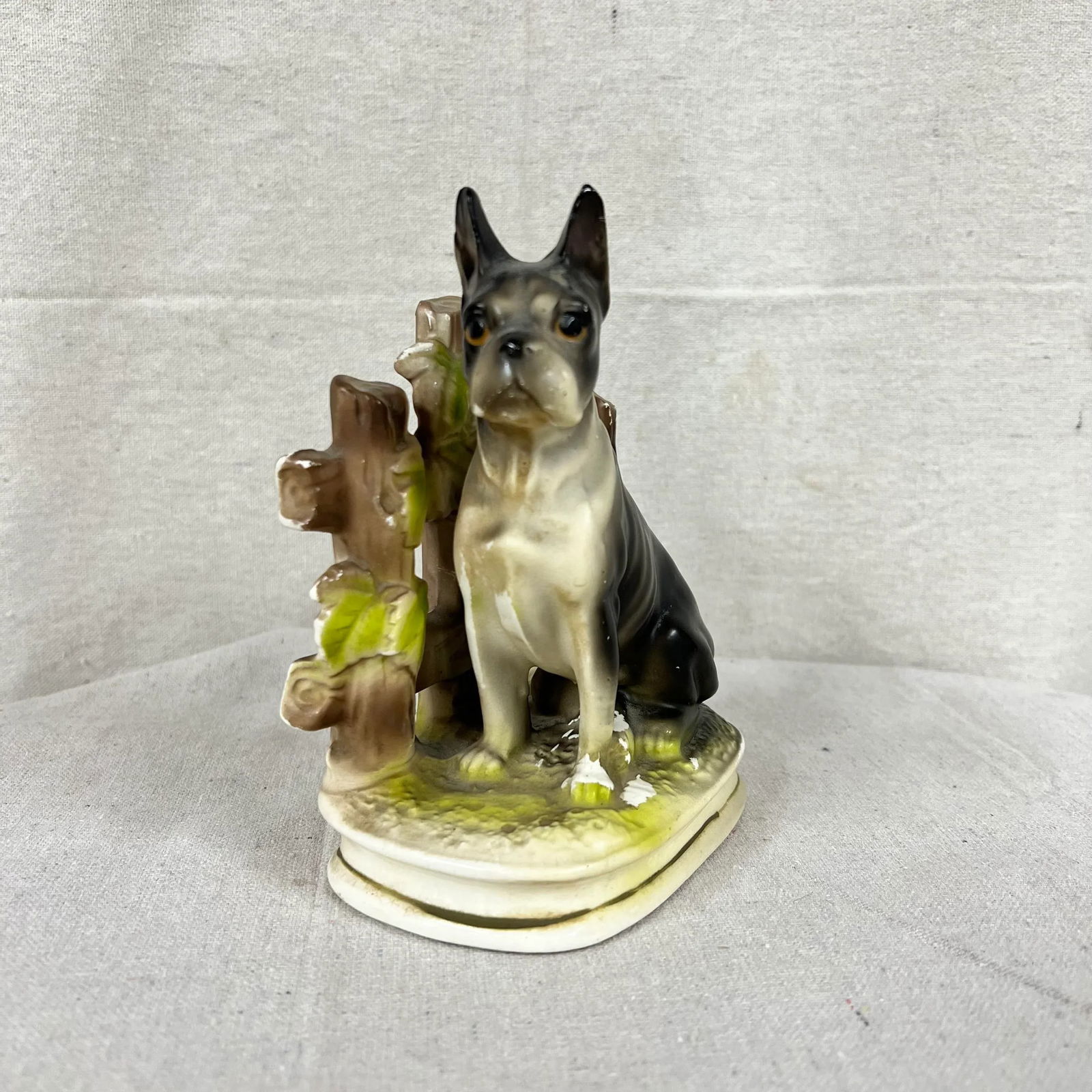Mid Century Boxer / Bulldog Figurine - 6