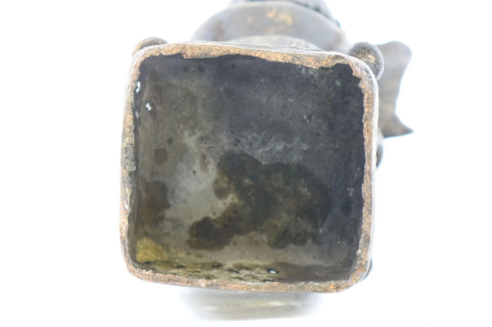 Antique 19th Century Bronze African Sculpture of a Warrior - 3