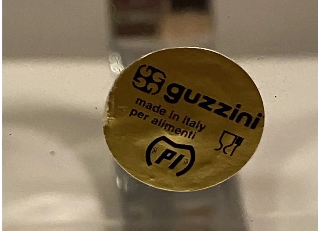 Mid-Century Modern Guzzini Lucite Stella Ice Bucket – Italian Design - 7