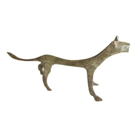 Oxidized Vintage African Cheetah