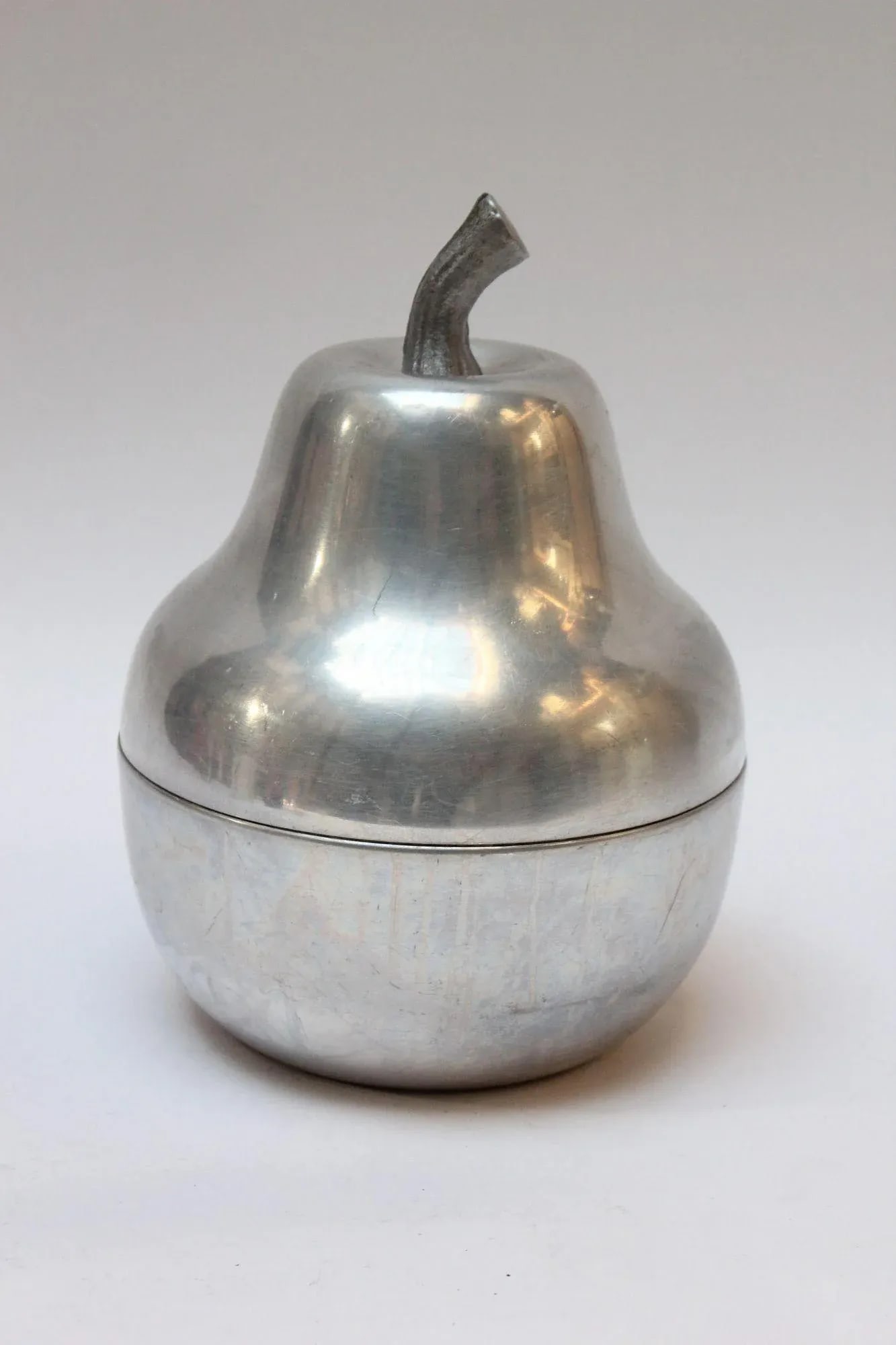 Mid-Century Italian Modern Aluminum "Pear" Ice Bucket - 13
