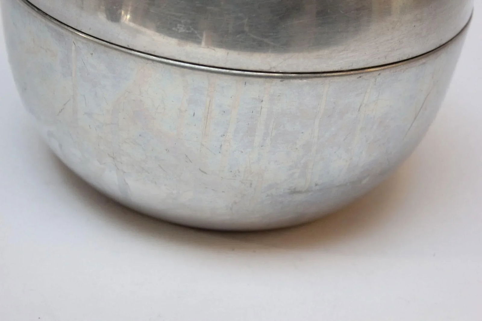 Mid-Century Italian Modern Aluminum "Pear" Ice Bucket - 7