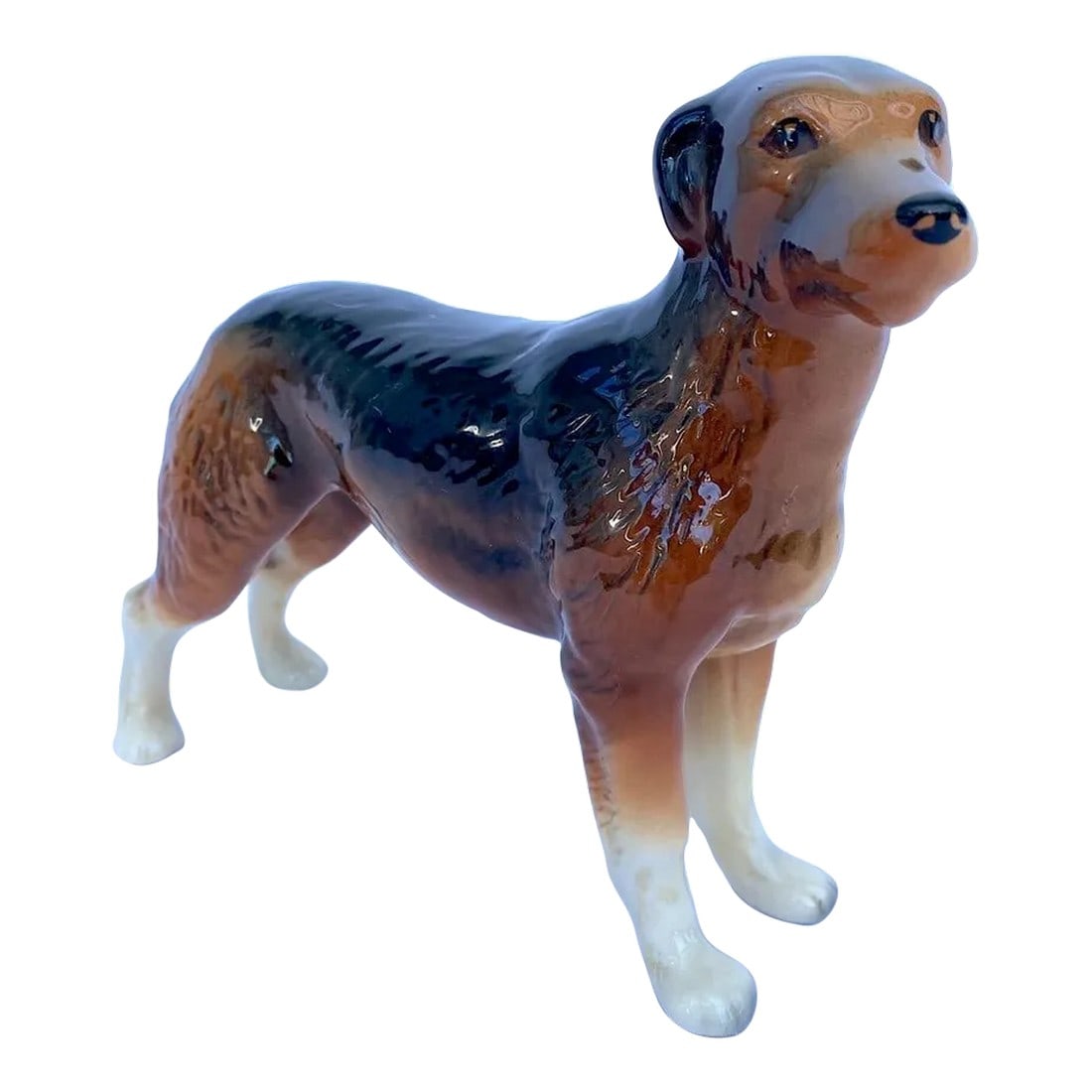 Vintage Porcelain "Russian Hound" Dog Figurine by Melba Ware, England (1 of 4)