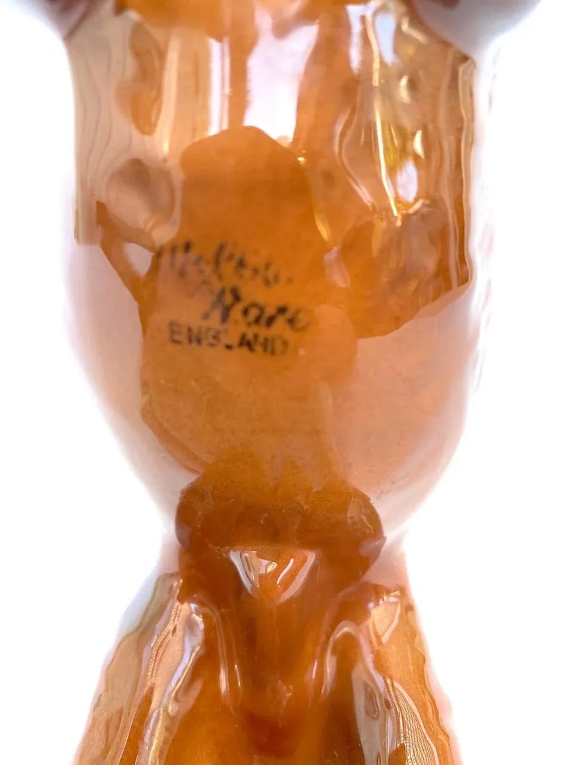 Vintage Porcelain "Russian Hound" Dog Figurine by Melba Ware, England - 3