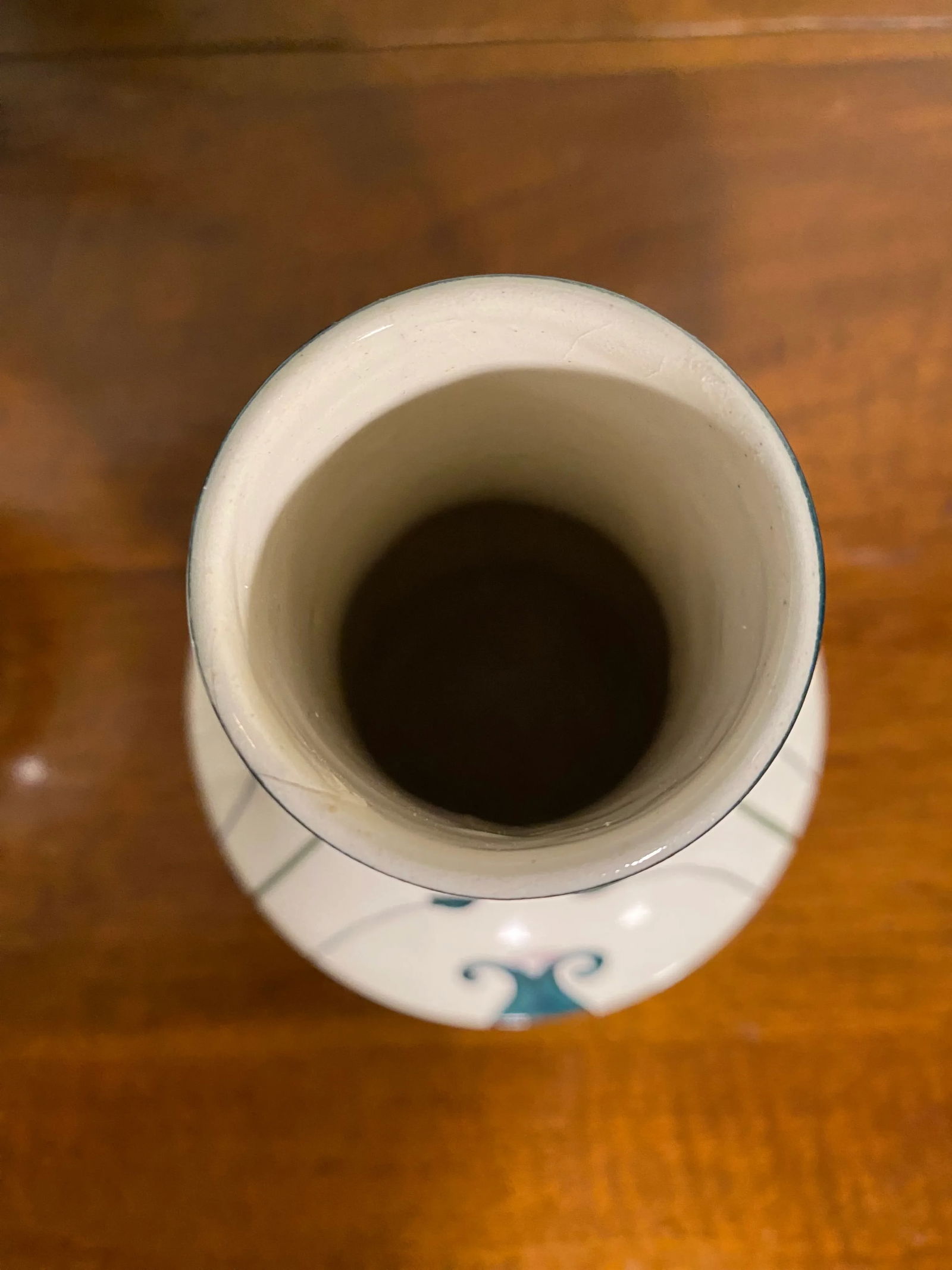 Pair of Hand Painted Dutch Folk Ceramic Vases C. 1920s - 4