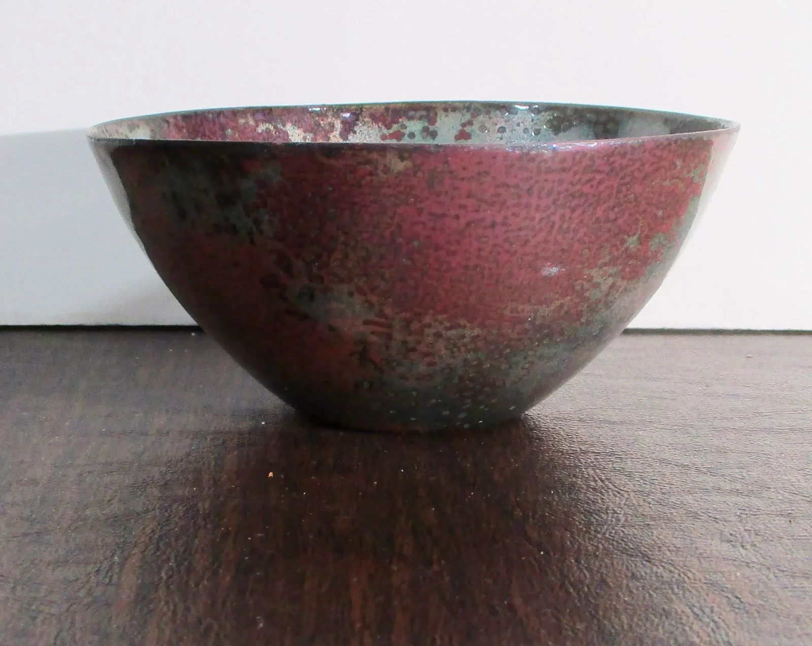 Copper Enamel Bowl Circa 80s - 4