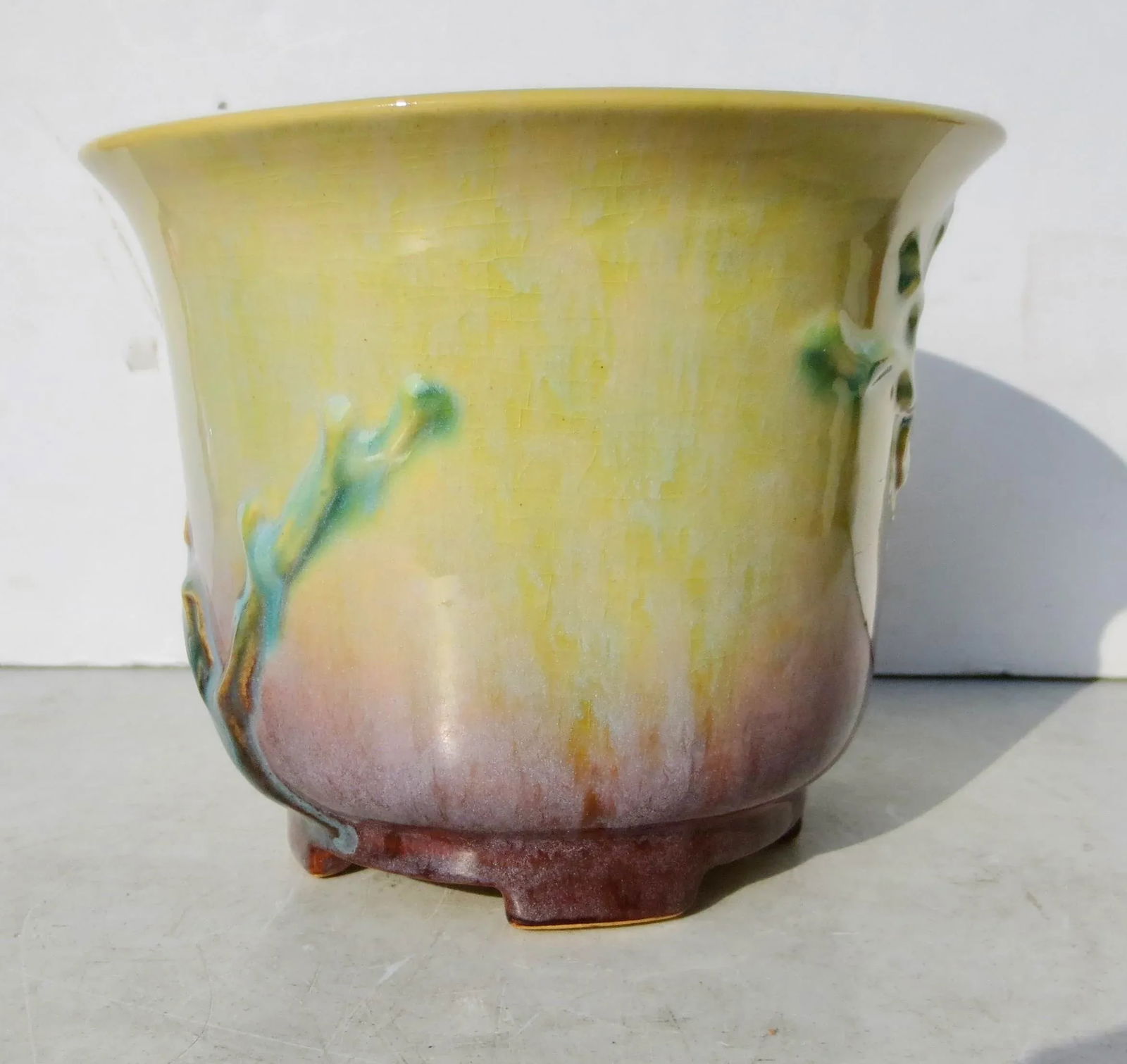 Roseville Art Deco Planter Circa 1930s' - 3