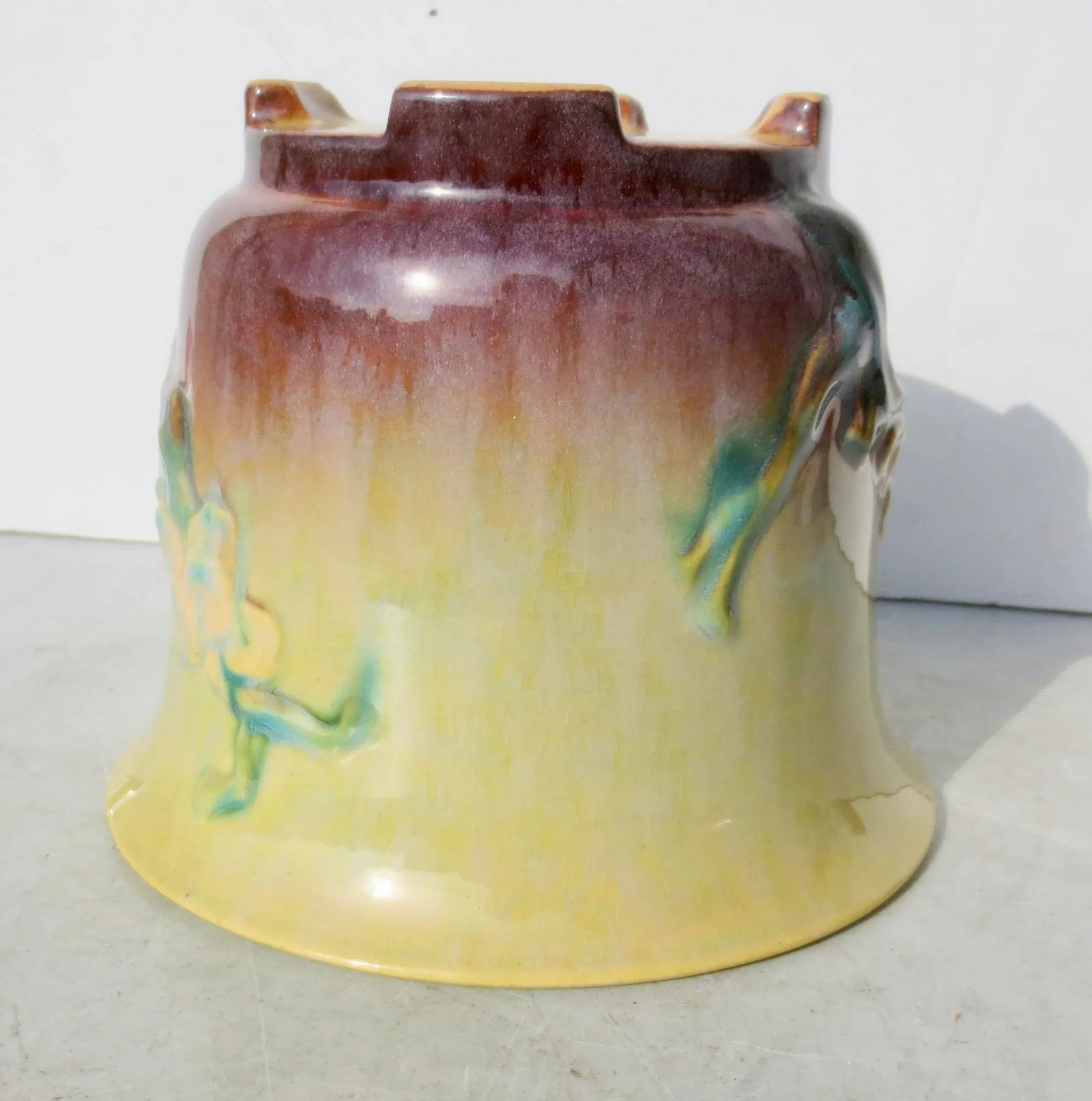 Roseville Art Deco Planter Circa 1930s' - 7