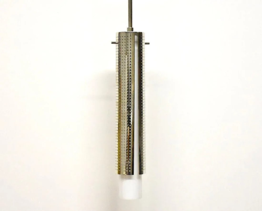 Kelly Wearstler - Precision Small Cylinder Pendant in Polished Nickel - 2