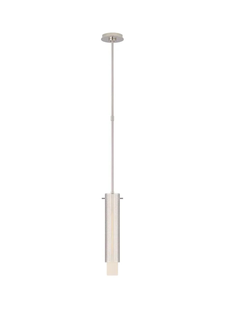 Kelly Wearstler - Precision Small Cylinder Pendant in Polished Nickel - 7
