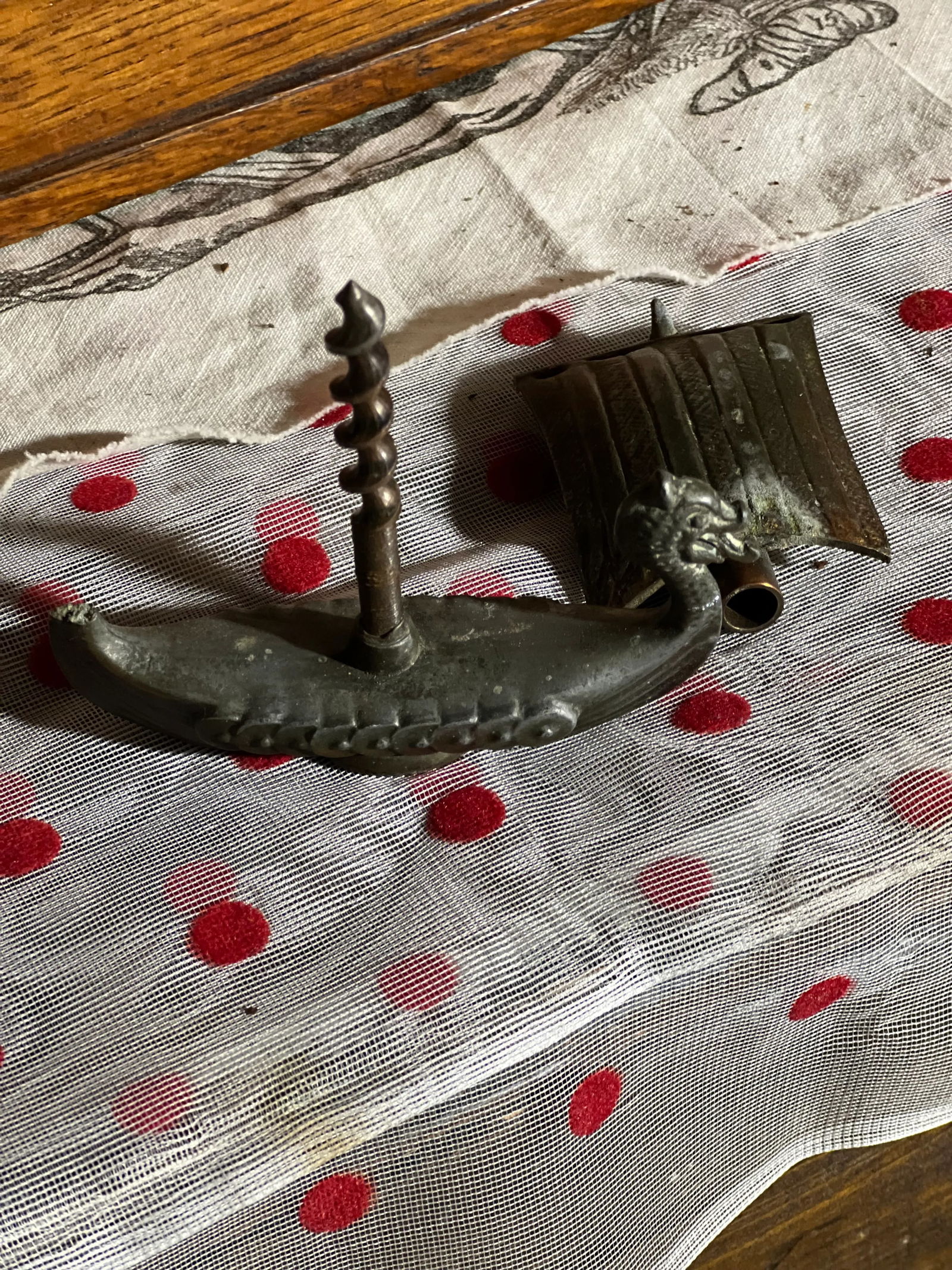 Vintage Viking Ship Corkscrew - 3