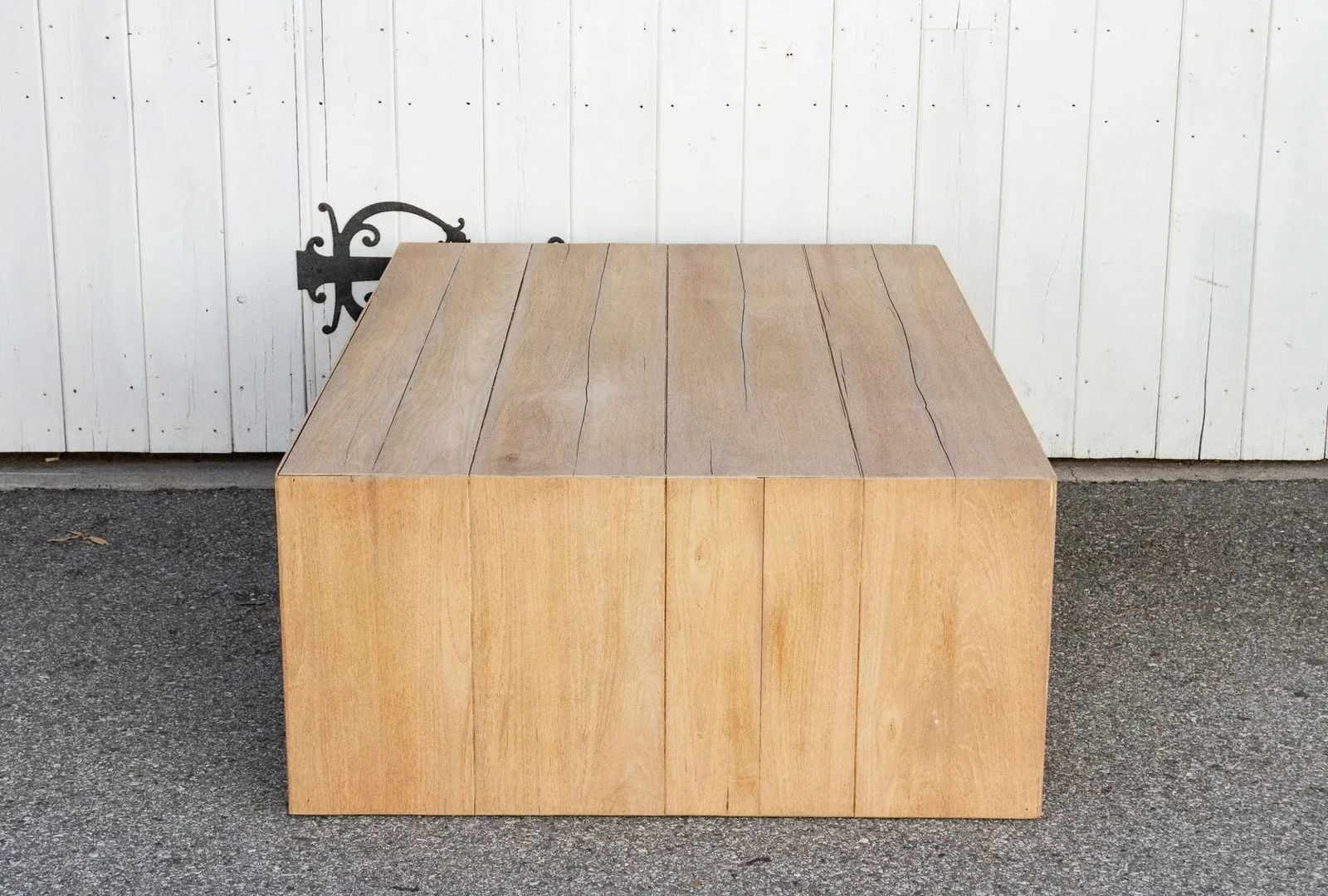 Mid-Century Bleached Coffee Table - 10