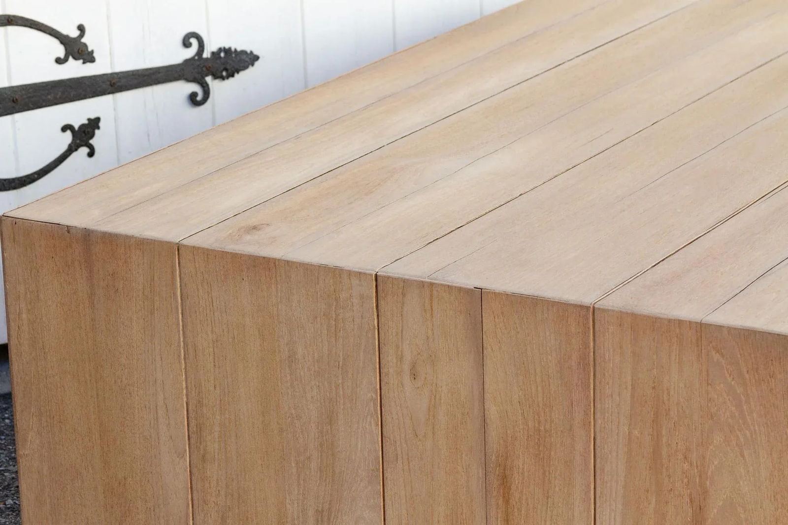 Mid-Century Bleached Coffee Table - 8