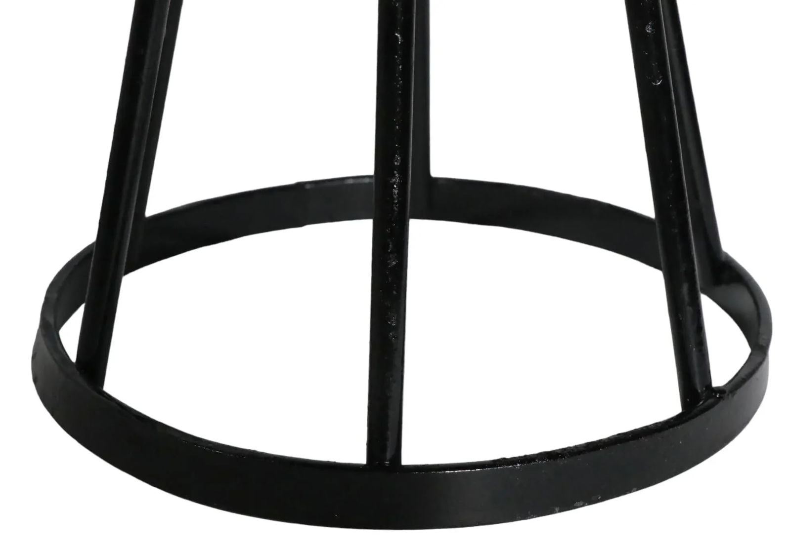 Pr. Mid Century Wrought Iron Boudoir Table Lamps Att .To Tony Paul - 3