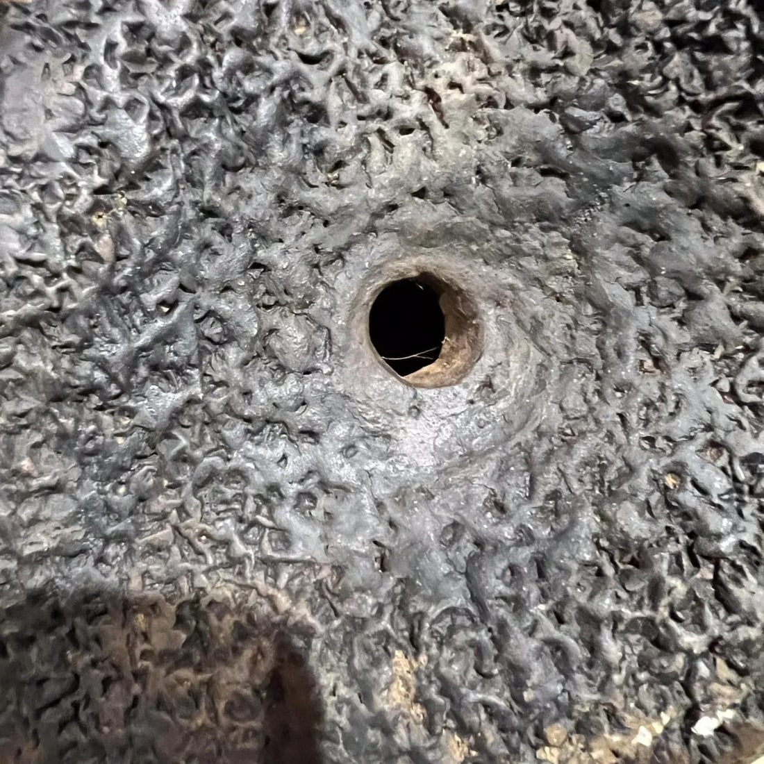 1970s Studio Pottery Abstract Textured Triangular Object - 4