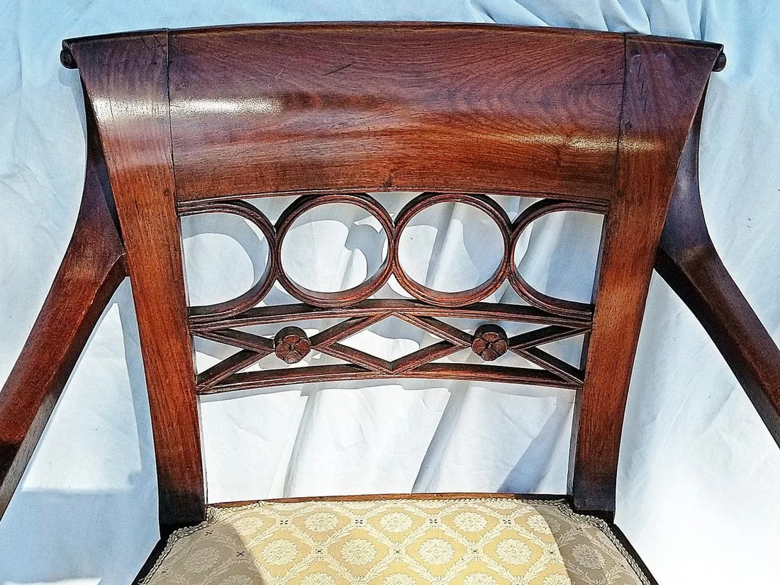 Antique American Armchair - 3