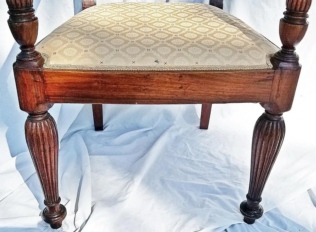 Antique American Armchair - 5